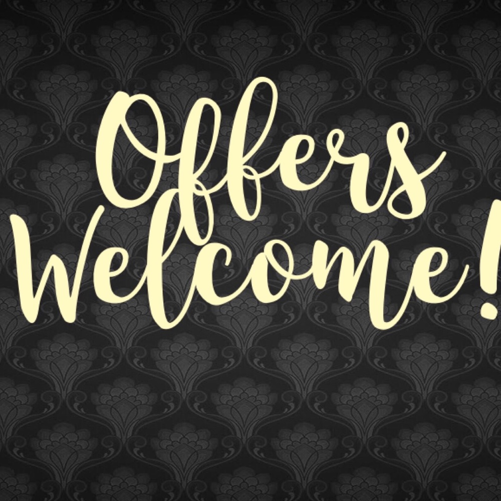 Offers welcome!